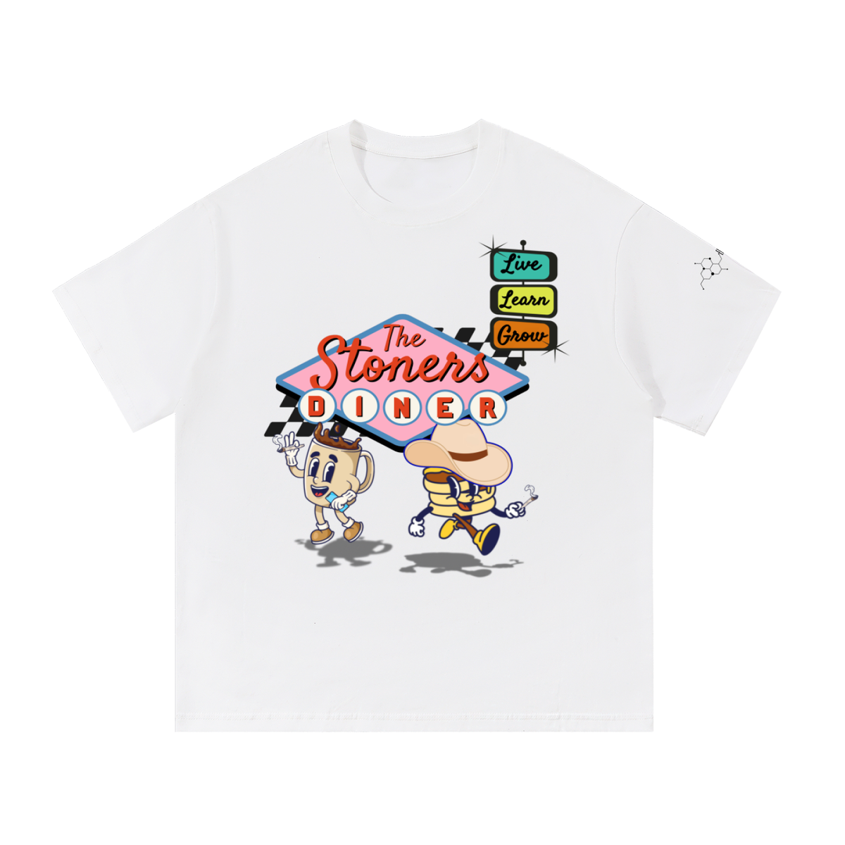 "Elevated Diner" Essential Cotton T-Shirt