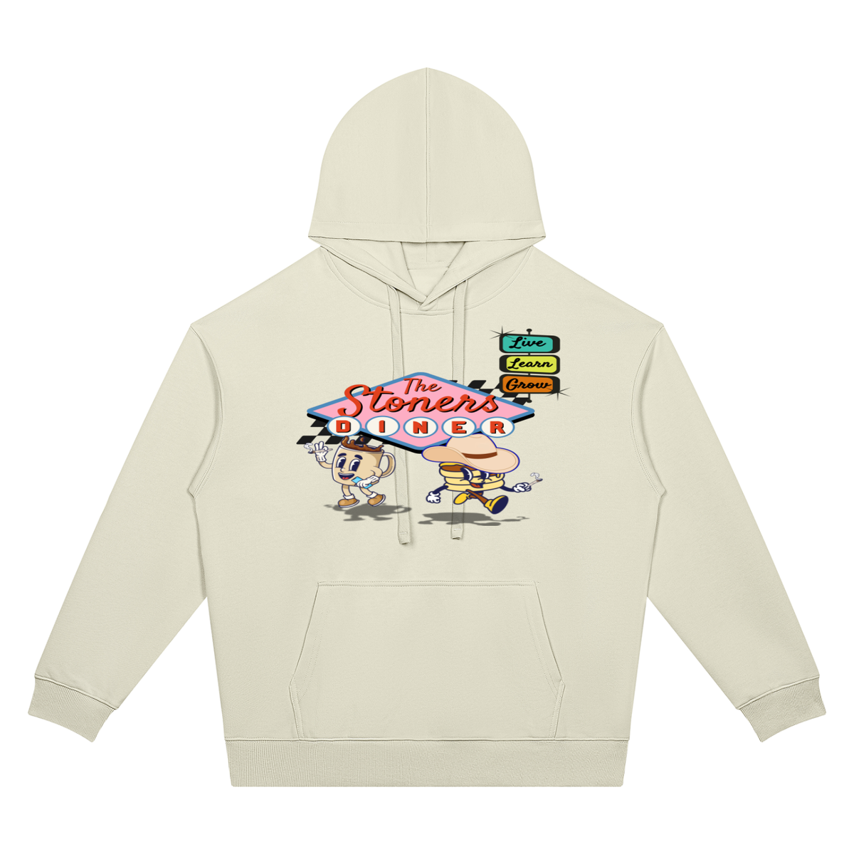 Unisex Oversized Drop Shoulder Hoodie