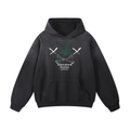 "Cross Buds" Heavyweight Sunfade Oversized Hoodie