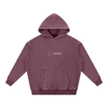 "EAA" Snow Wash Fleece Oversize Hoodie