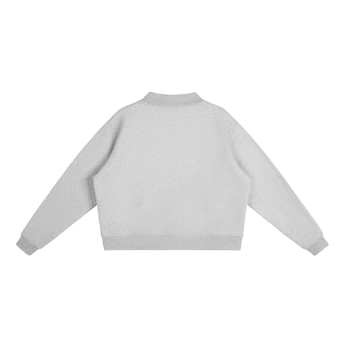 "EAA" Essential Fleece Mock-Neck Crew Sweatshirt
