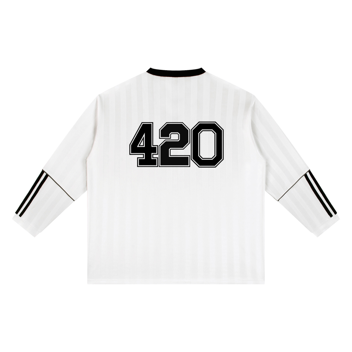 "Pass That" Unisex Striped Soccer Jersey