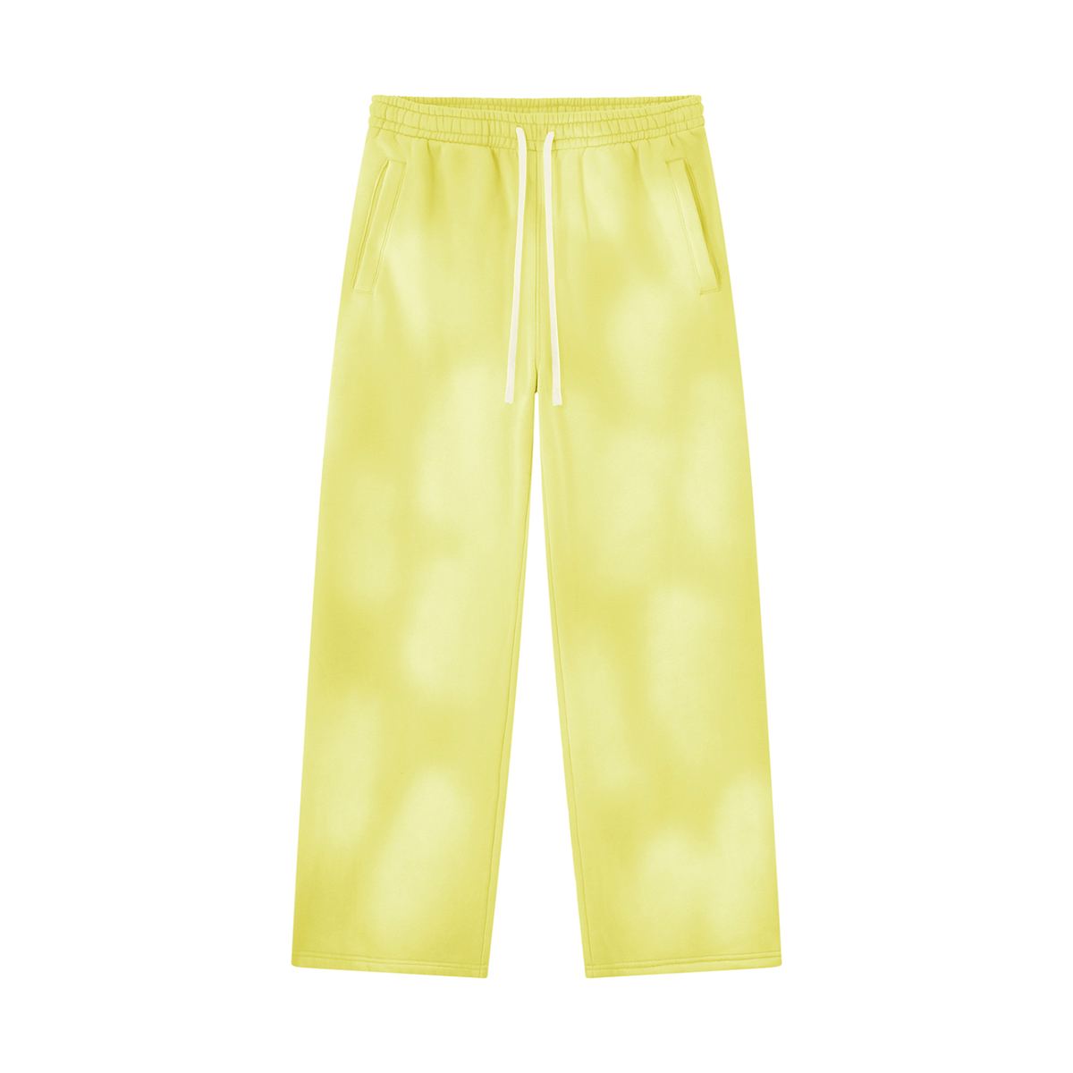 "EAA" Unisex Sunfade Wide Leg Fleece Sweatpants