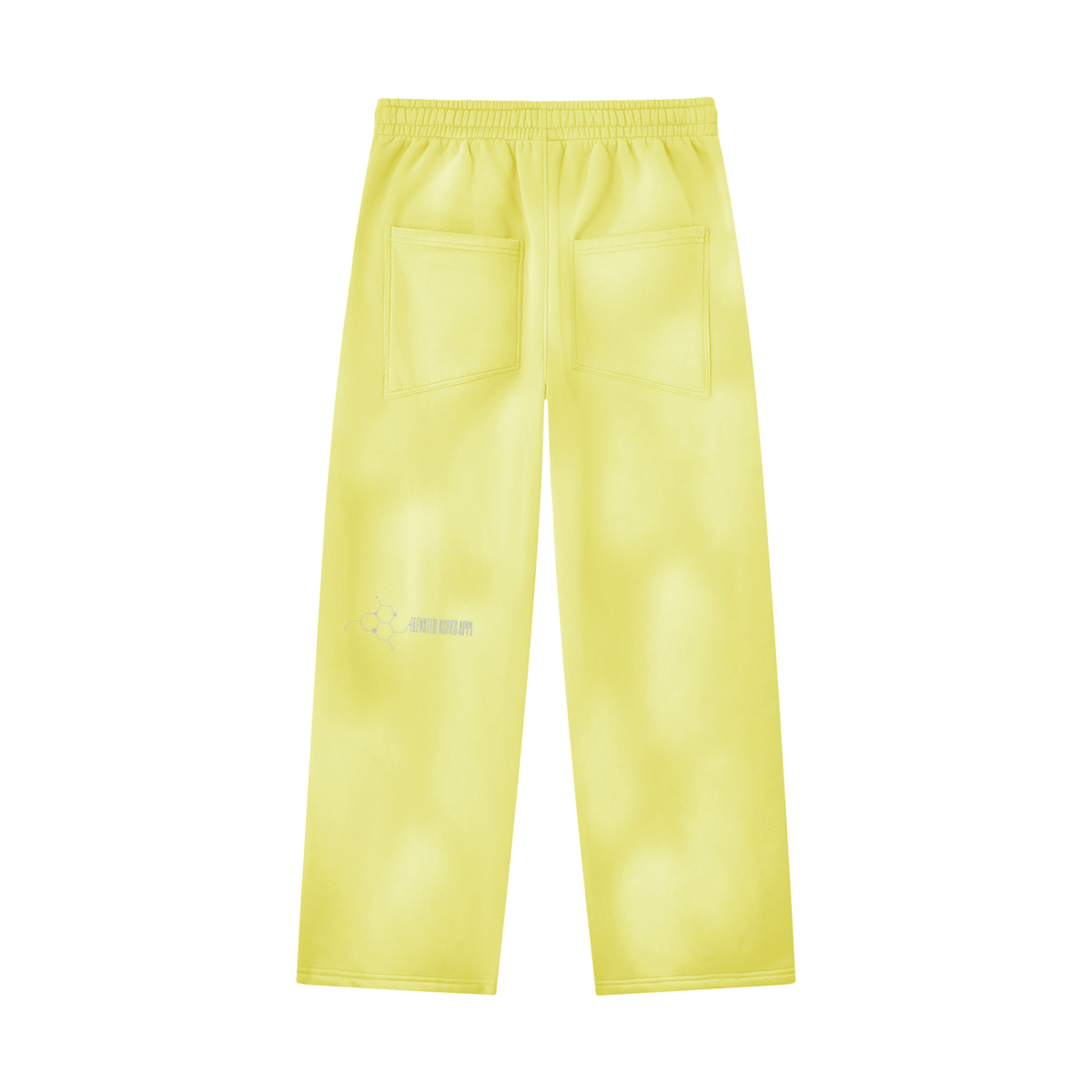 "EAA" Unisex Sunfade Wide Leg Fleece Sweatpants