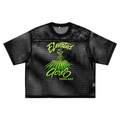 "EAP Logo" See-through Boxy Net T-Shirt