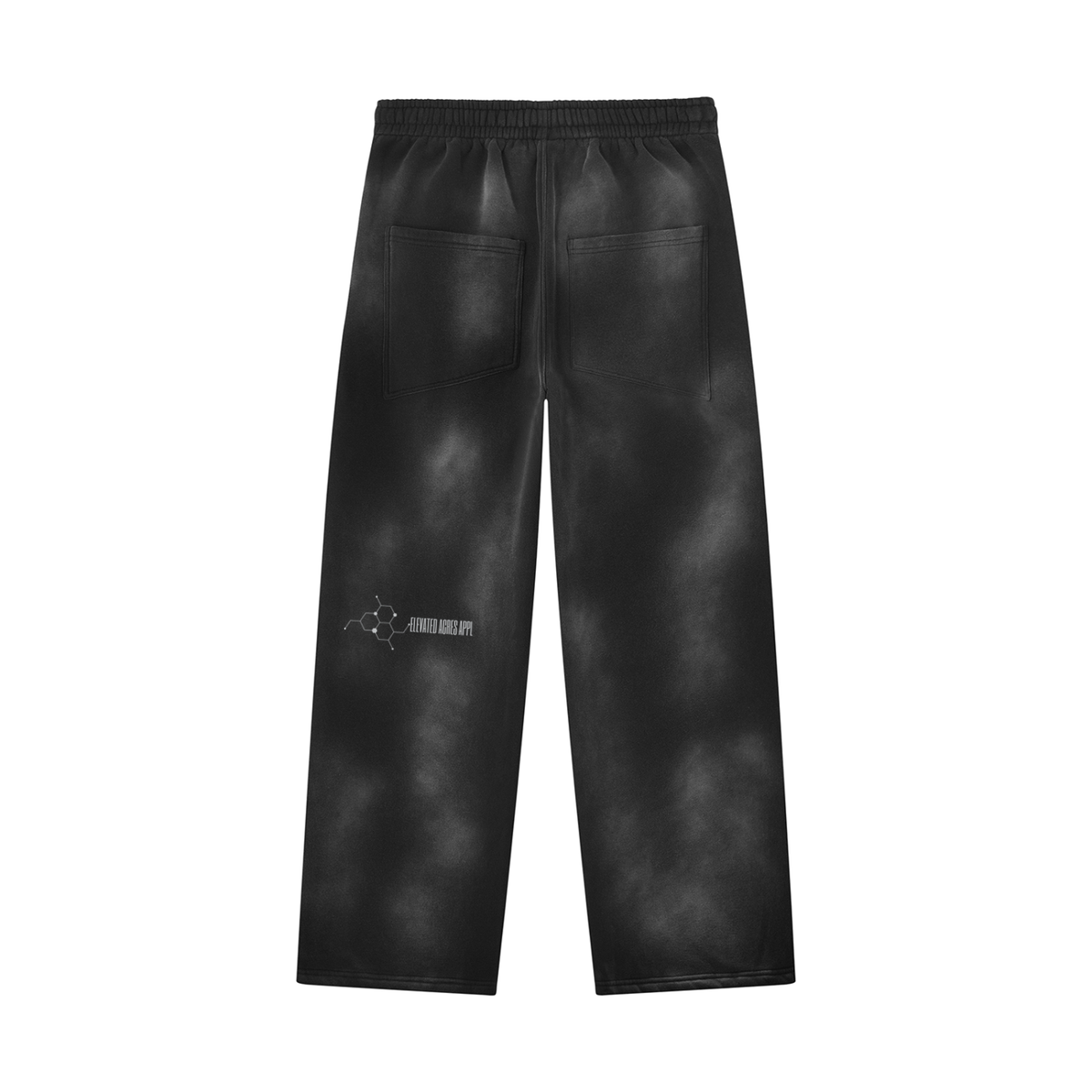 "EAA" Unisex Sunfade Wide Leg Fleece Sweatpants