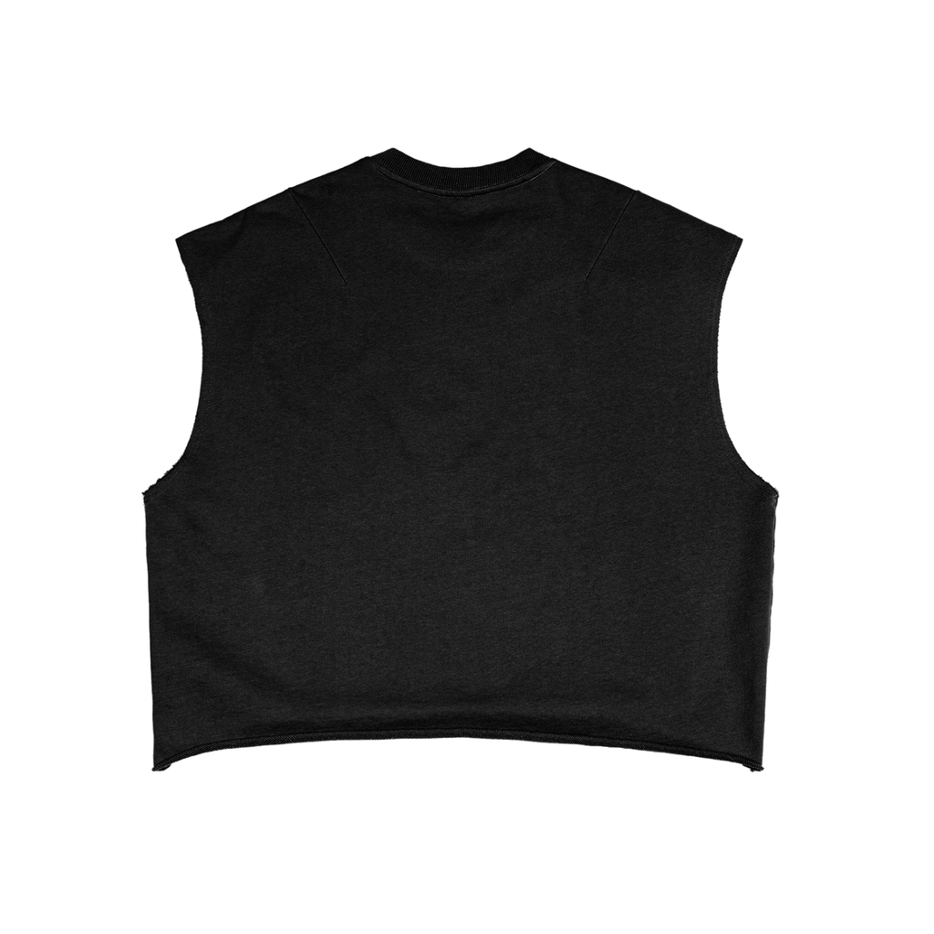 "Vintage Reefer" French Terry Boxy Tank Top